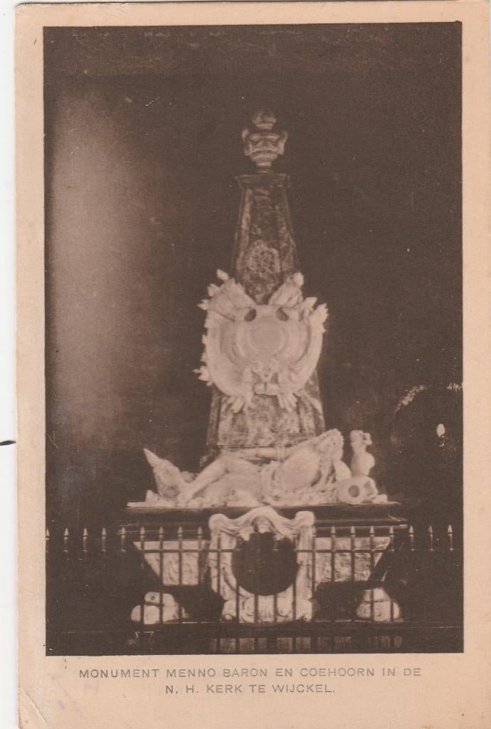 wijckel- monument menno baron 1940, Ophalen of Verzenden, 1920 tot 1940