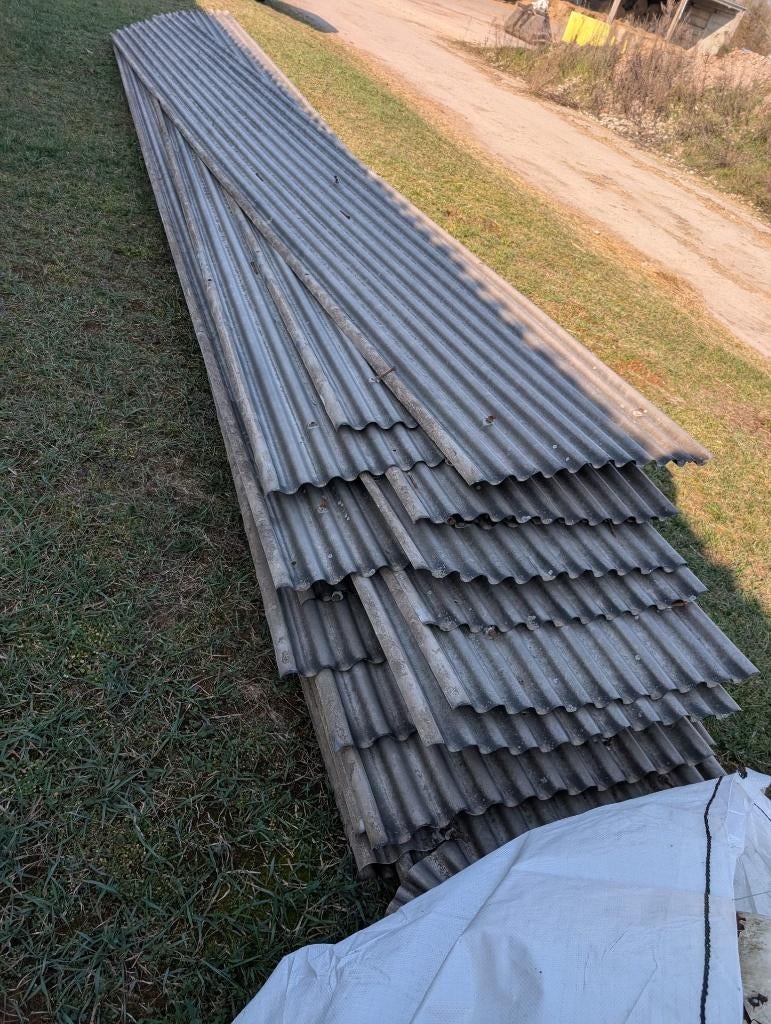 golfplaten aluminium, Ophalen of Verzenden, Gebruikt, Overige materialen, Minder dan 20 mm