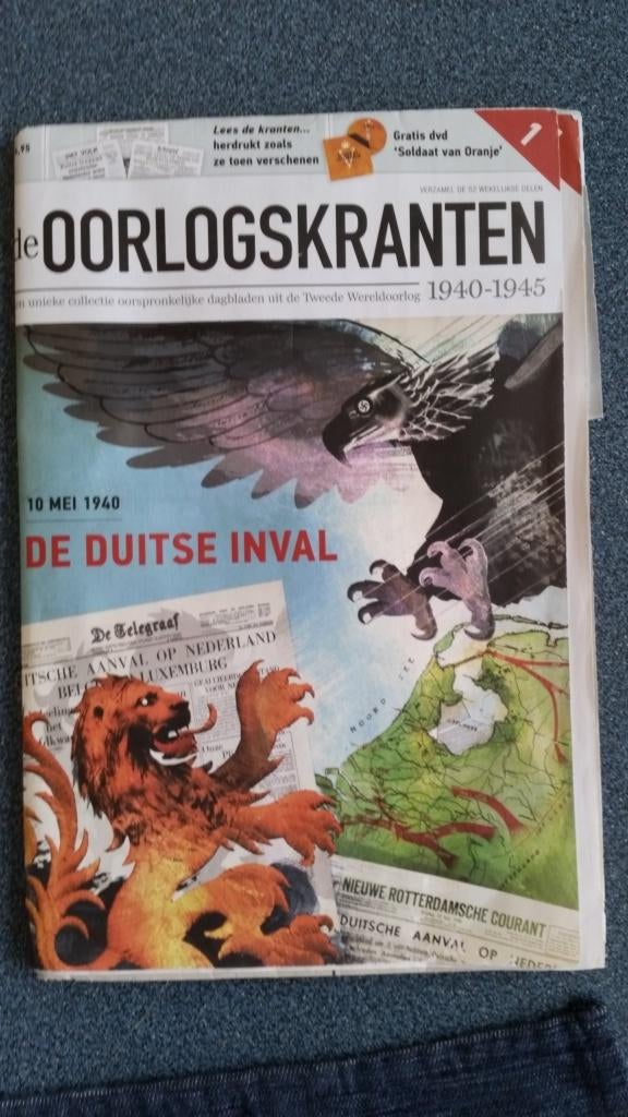 Complete Collectie Oorlogskranten: 2e wereldoorlog (65stuks), Boeken, Ophalen, Tweede Wereldoorlog, Zo goed als nieuw, Algemeen