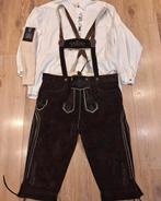 Lederhose 60 overhemd kousen oktoberfeest Tiroler, Ophalen of Verzenden, Gedragen, Overige maten, Overige thema's