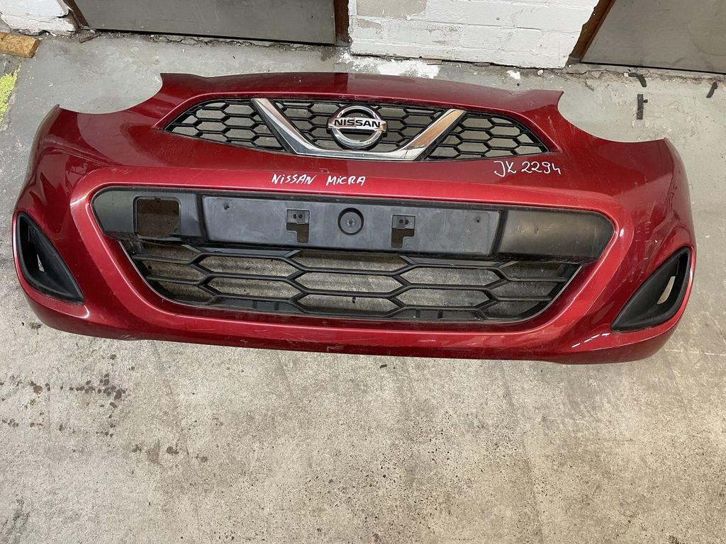 Nissan micra facelift voorbumper, Gebruikt, -, Voor, -