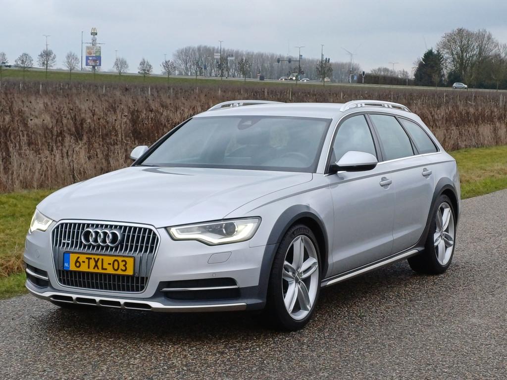 Audi A6 Allroad quattro 3.0 TDI Pro Line Plus /Prachtige aut, Auto's, Audi, Automaat, Euro 5, Gebruikt, Zwart