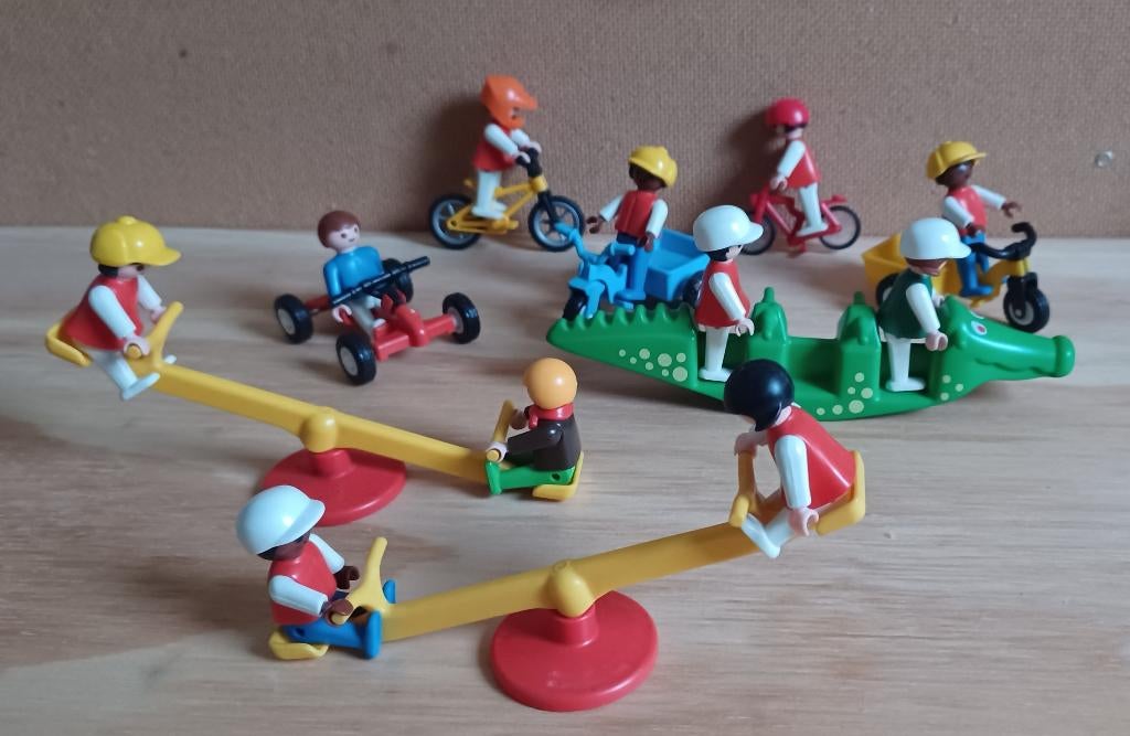 playmobil spelende kinderen, Ophalen of Verzenden, Gebruikt, Los playmobil