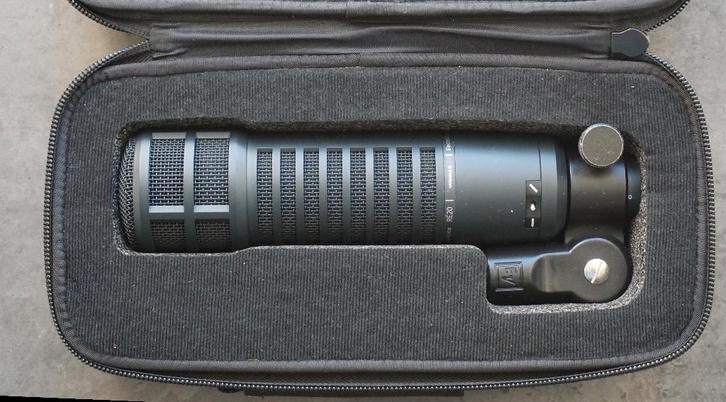 Electro-Voice RE20 - Black Dynamische Microfoon, Muziek en Instrumenten, Microfoons, Zo goed als nieuw, Zangmicrofoon, Ophalen of Verzenden