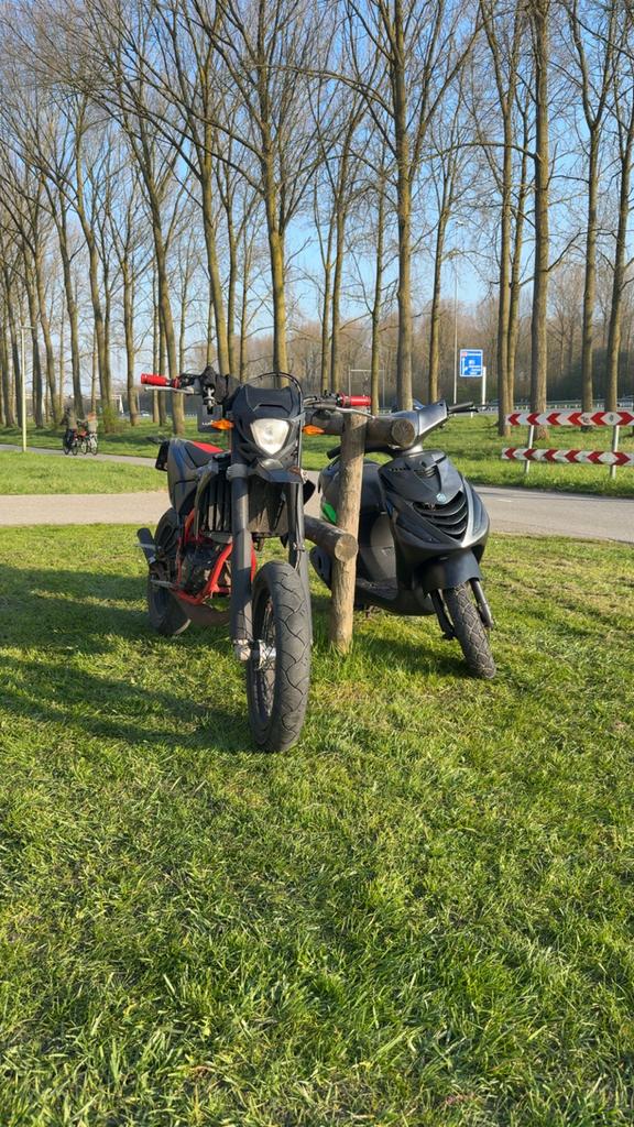 Beta Track 50cc schakelbrommer, 6 versnellingen, Gebruikt, 50 cc, Ophalen