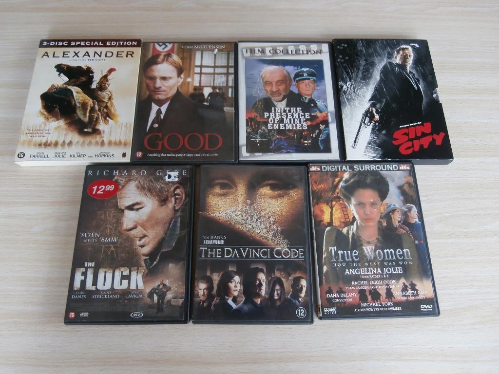 diverse dvds --zie lijst, Alle leeftijden, Ophalen of Verzenden, Gebruikt