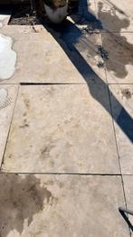 Gratis af te halen 100 cmx100cmx3cm grijs, Tuin en Terras, Tegels en Klinkers, Ophalen, Gebruikt, Beton, Terrastegels