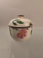 Franciscan Wedgewood jampot Desert Rose, Ophalen of Verzenden, Zo goed als nieuw, Wedgwood, Kop(pen) en/of Schotel(s)