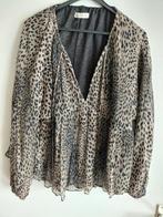 Top mtL beige met zwarte vlekjes, Kleding | Dames, Tops, Overige kleuren, Maat 42/44 (L), Ophalen of Verzenden, Zo goed als nieuw