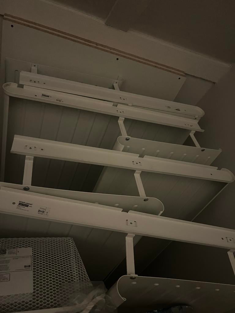 IKEA Pax kastinrichting: schoenenrekken, planken, broekenrek, Huis en Inrichting, Kasten | Kledingkasten, Ophalen, Met plank(en)