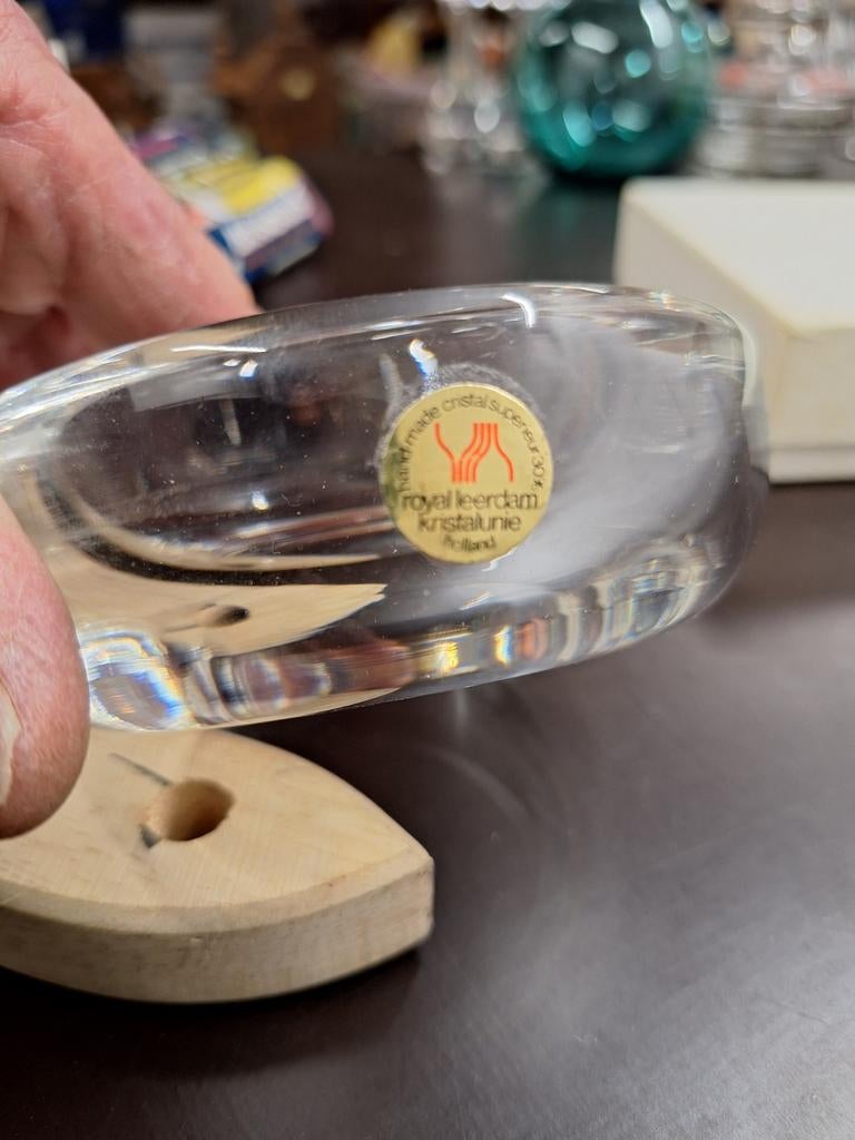 Asbak royal leerdam, Ophalen of Verzenden, Huis en Inrichting