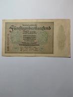 Duitse 500.000 Mark bankbiljet uit 1923, Ophalen of Verzenden