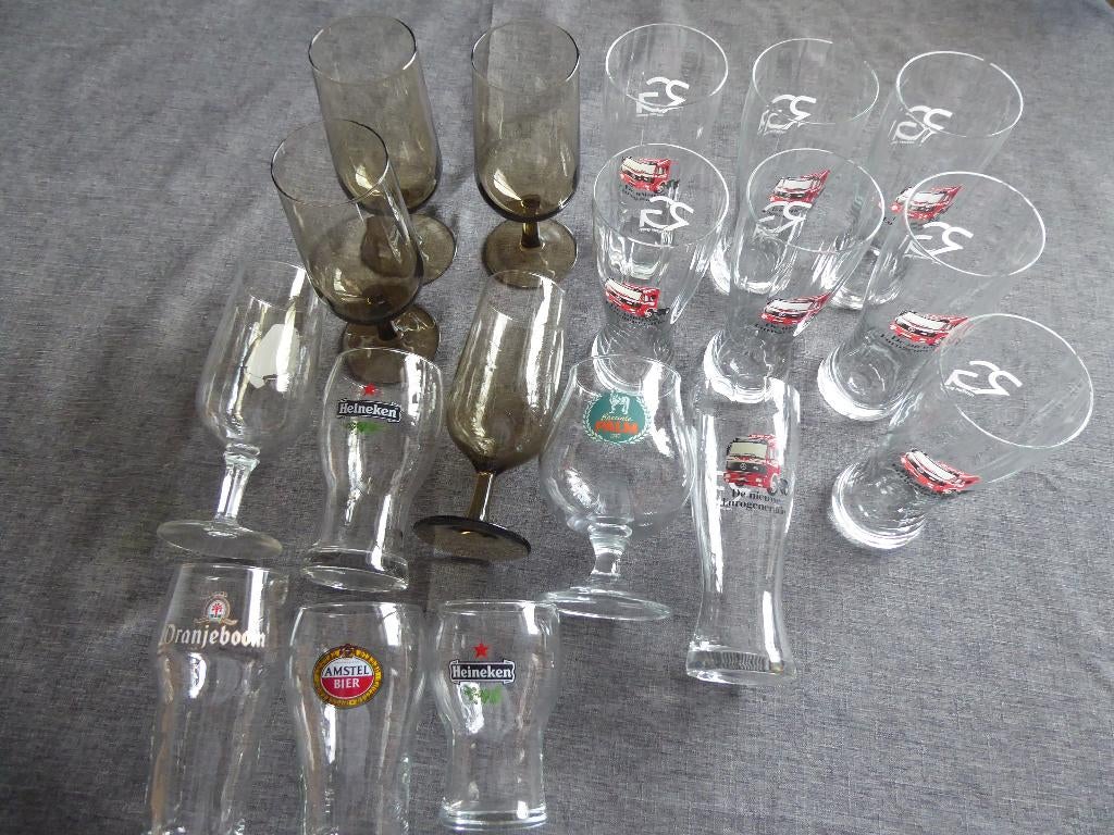 bier glazen, Ophalen, Zo goed als nieuw, Bierglas