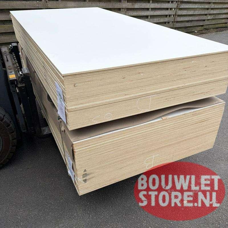 Multiplex 9 mm | Populieren multiplex wit gegrond interieur, Doe-het-zelf en Verbouw, Platen en Panelen, Niet ingevuld, Multiplex