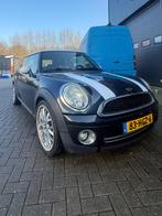 Mini 1.6 16V Cooper 2008 Zwart, Auto's, Voorwielaandrijving, 750 kg, 4 cilinders, 4 stoelen