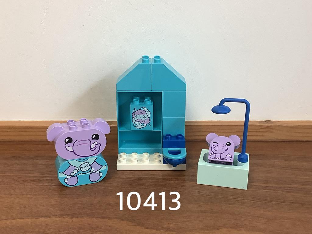 Duplo dagelijkse gewoontes in bad 10413 (compleet) 1, Kinderen en Baby's, Speelgoed | Duplo en Lego, Ophalen of Verzenden, Zo goed als nieuw