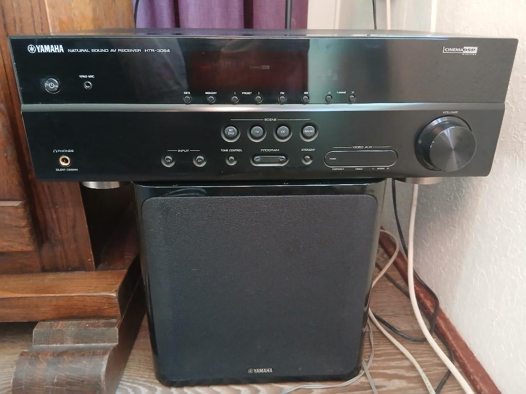 Yamaha HTR-3064 Receiver Digital DTS Surround 5.1, Gebruikt, Yamaha, Ophalen of Verzenden, 60 tot 120 watt
