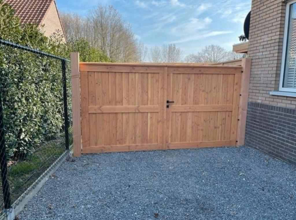 Tuinpoort, 150 tot 200 cm, Nieuw, Ophalen of Verzenden, Draaipoort