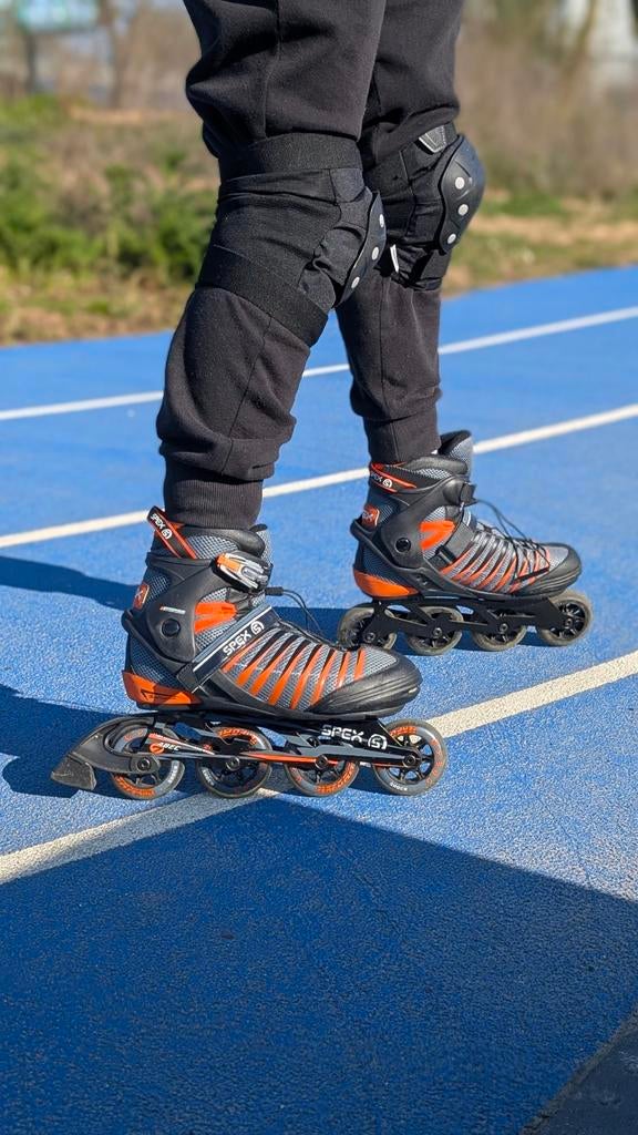 Spex skeelers, zo goed als nieuw, maat 45, Sport en Fitness, Skeelers, Ophalen of Verzenden, Zo goed als nieuw