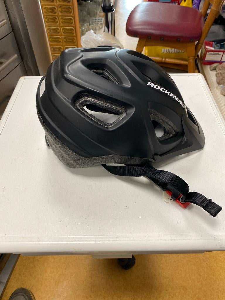 Rockrider ST 100 Black fietshelm, Ophalen of Verzenden, Gebruikt, Overige maten, Heer of Dame