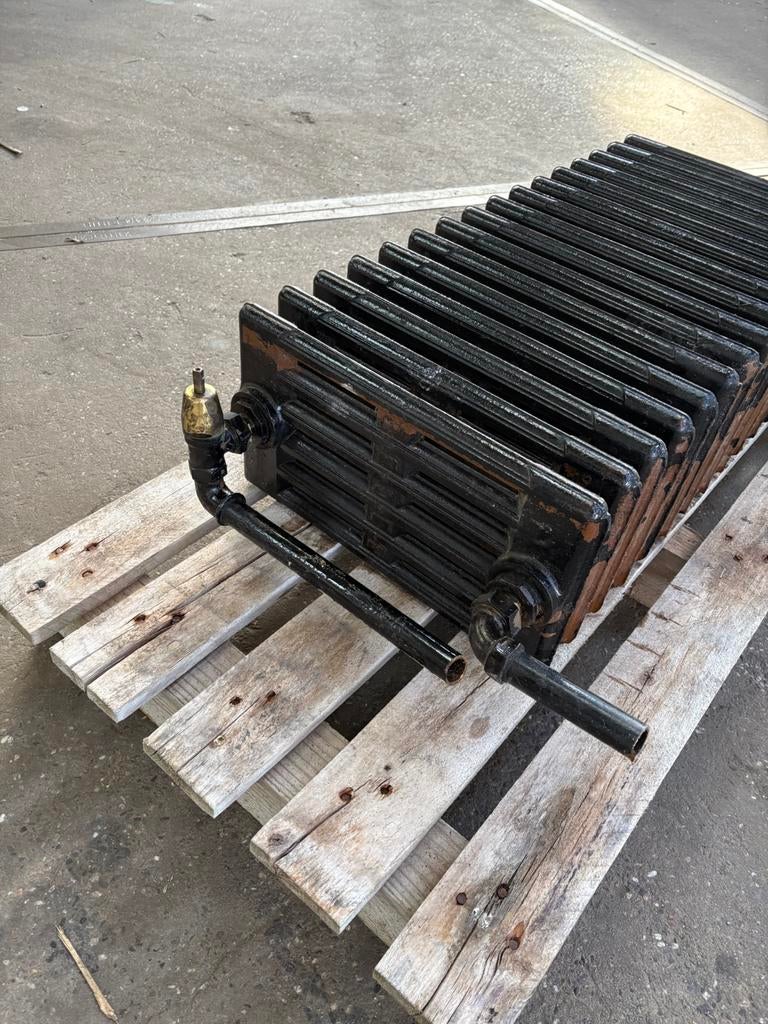 Gietijzeren Radiator, Ophalen, 30 tot 80 cm, Gebruikt, .