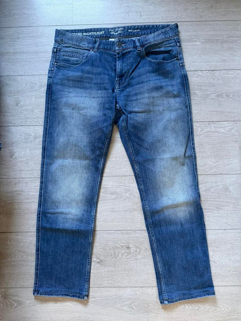 PME legend jeans nightflight maat 34-32, Kleding | Heren, Ophalen of Verzenden, Zo goed als nieuw, Blauw, W33 - W34 (confectie 48/50)