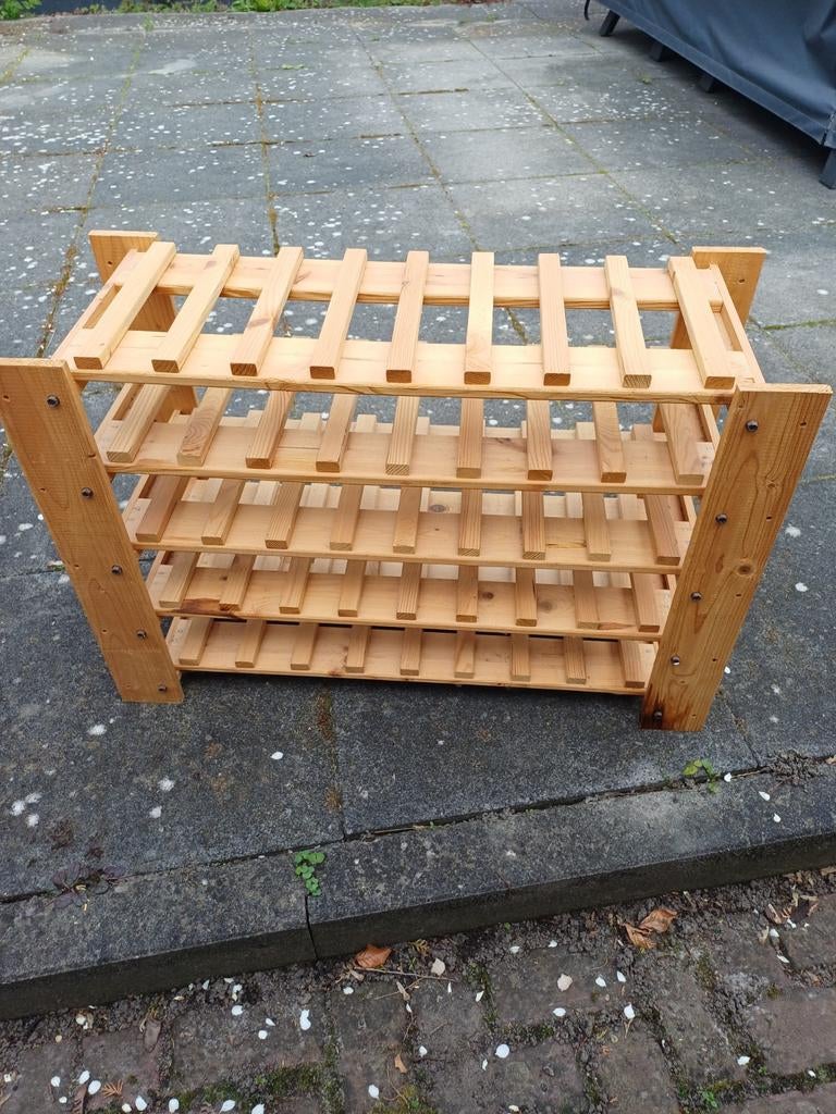 Ikea wijnrek, Ophalen