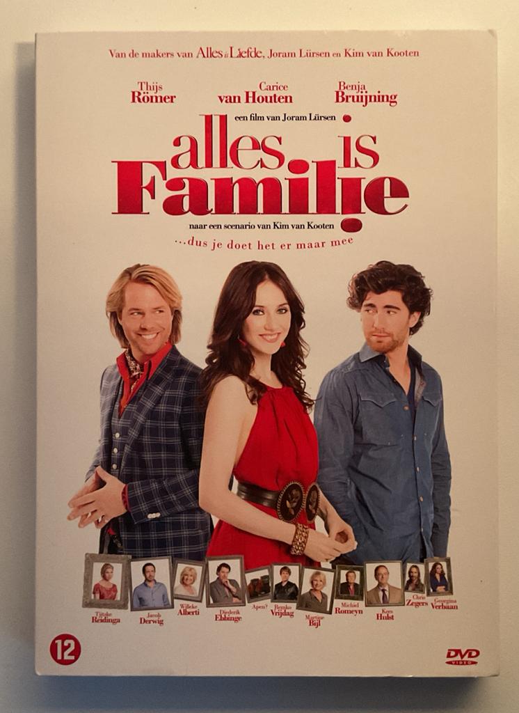 Alles is Familie DVD - Nederlandse Romantische Komedie, Vanaf 12 jaar, Ophalen of Verzenden, Gebruikt, Overige genres