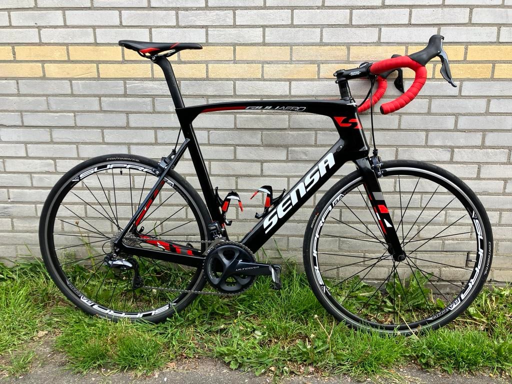 Sensa Giuliaero G5 carbon, 61 cm, Ultegra Di2, nieuwstaat, Ophalen, 28 inch, Carbon, Zo goed als nieuw