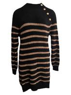 Sezane jurk S, Kleding | Dames, Zwart, Ophalen of Verzenden, Zo goed als nieuw, Onder de knie