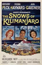 15). The Snows of Kilimanjaro Ava Gardner, Gregory Peck., Gebruikt, Alle leeftijden, Drama, Ophalen of Verzenden
