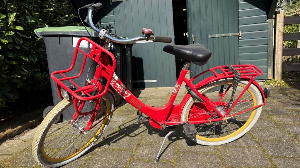 Alpina kinderfiets 24 inch banden, Fietsen en Brommers, Fietsen | Meisjes, Ophalen, Gebruikt, 24 inch