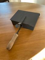 Handige asschep voor houtkachels - Zwart metaal, Ophalen of Verzenden, Gebruikt, Houthaard