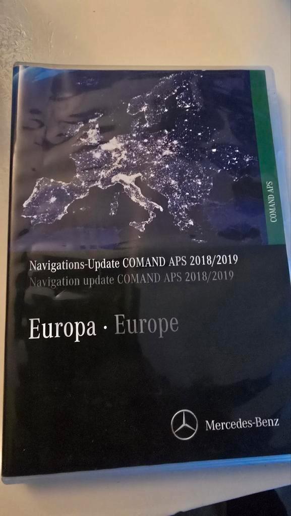 Navigatie update DVD Comand APS 2019 Europa, Auto diversen, Autonavigatie, Gebruikt, Ophalen of Verzenden