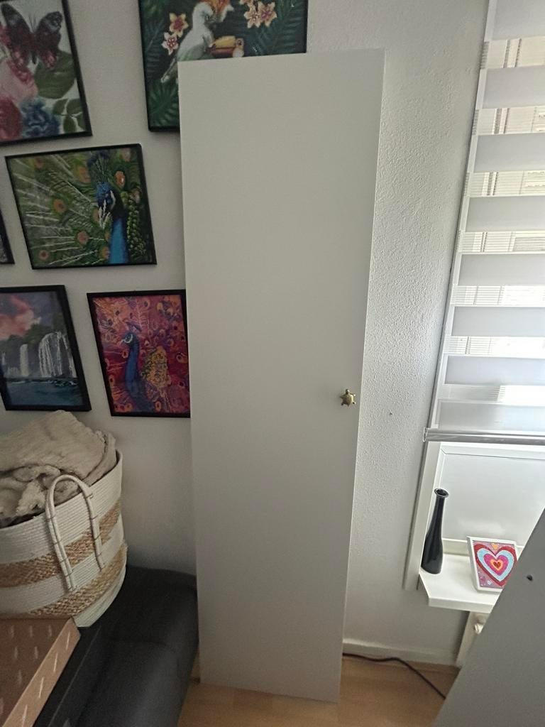 3x IKEA FORSAND kastdeuren wit 50x195 cm, Ophalen, Zo goed als nieuw