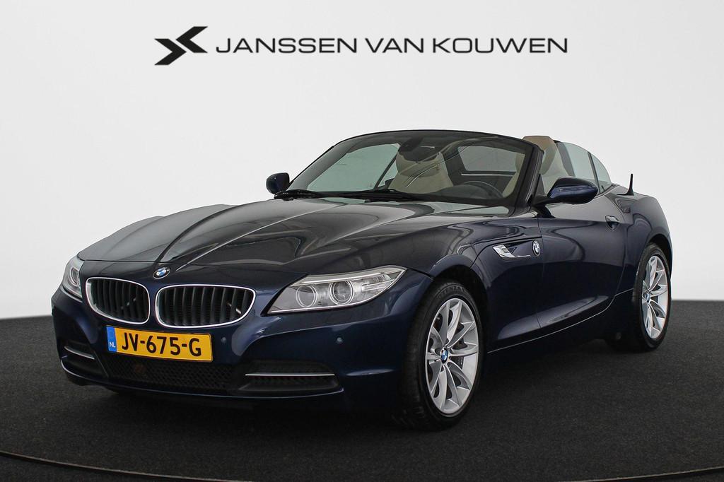 BMW Z4 Roadster sDrive18i High Executive Stoel-Stuurverwarmi, Auto's, BMW, Gebruikt, Cabriolet, Blauw, Leder