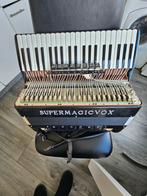 Supermagicvox cassotto, Muziek en Instrumenten, Accordeons, Ophalen of Verzenden, Zo goed als nieuw, 120-bas, Overige merken
