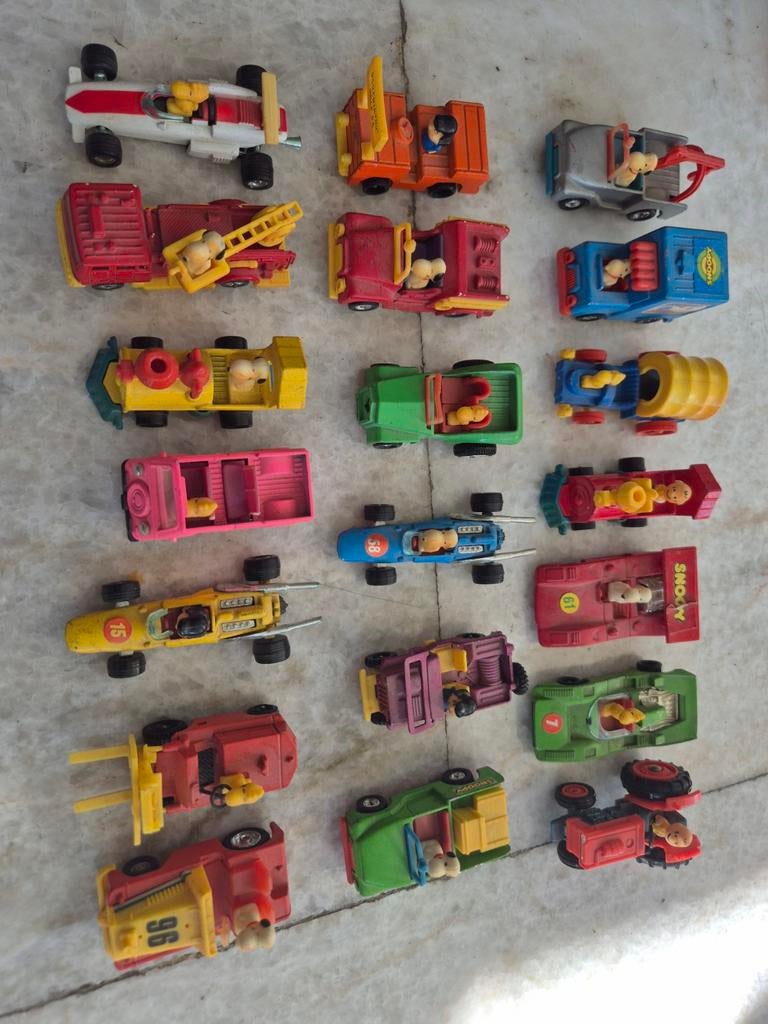 Snoopy Die Cast Vehicles jaren 60, Ophalen of Verzenden, Gebruikt