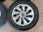 15 inch velgen + wieldoppen + zomerbanden VW Polo, Gebruikt, Ophalen of Verzenden, Volkswagen, Info@originalwheels.nl
