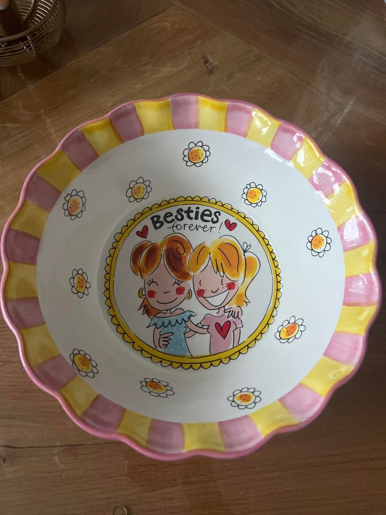 NIEUW Blond Amsterdam schaal besties forever, Huis en Inrichting, Keuken | Servies, Ophalen, Blond Amsterdam, Nieuw, Schaal of Schalen