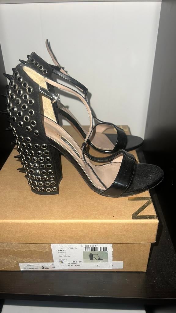 Baldan hakken, Kleding | Dames, Schoenen, Ophalen of Verzenden, Zo goed als nieuw, Zwart