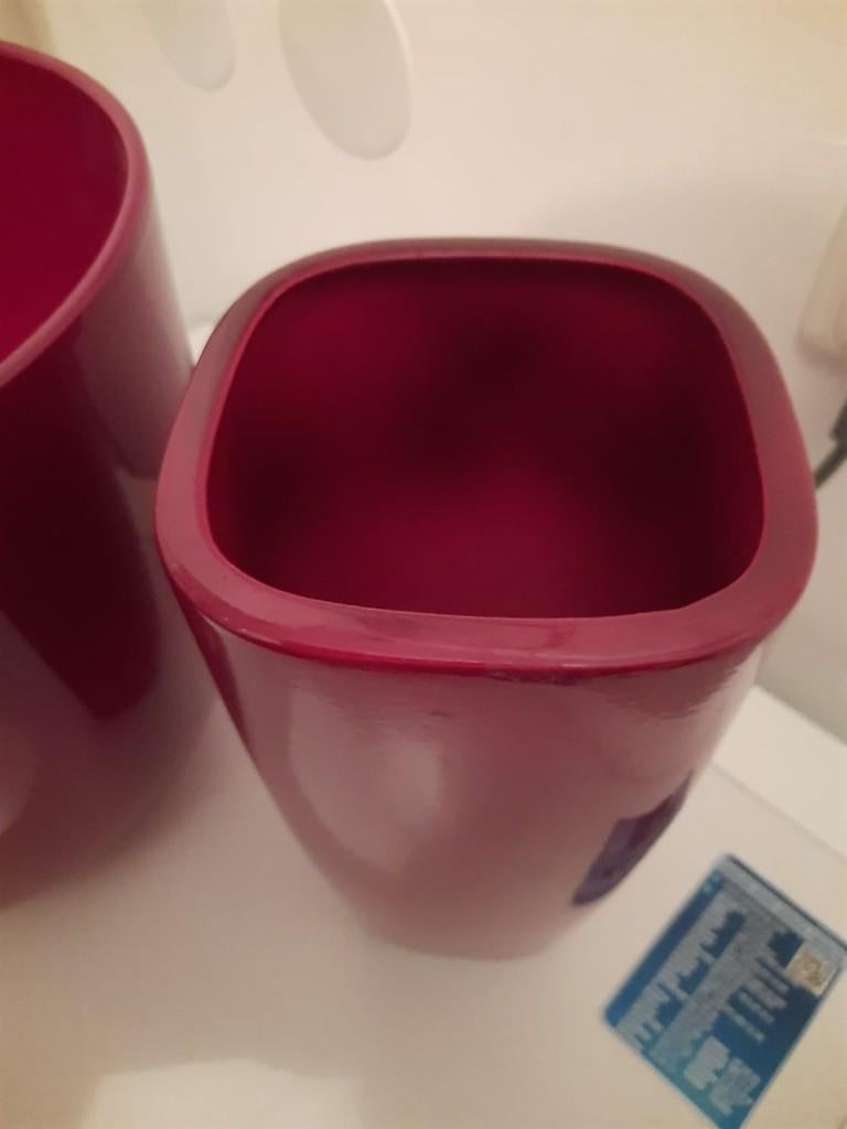 Bloempotten en vaas, Ophalen, Rond, Binnen, Zo goed als nieuw