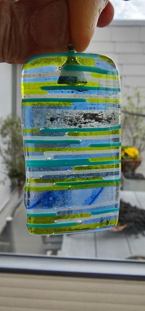 verschillende (ketting) hangers gemaakt d.m.v. glasfusing, Ophalen of Verzenden, Nieuw