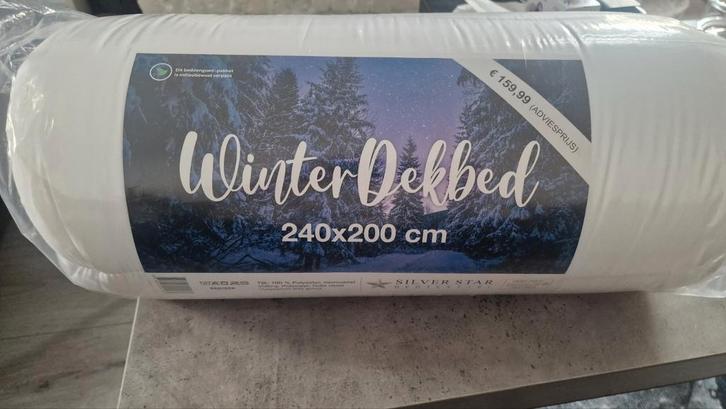 Nieuw Winter Dekbed 240x200 cm - Silver Star Bedtextiel, Huis en Inrichting, Slaapkamer | Beddengoed, Nieuw, Deken of Dekbed, Tweepersoons