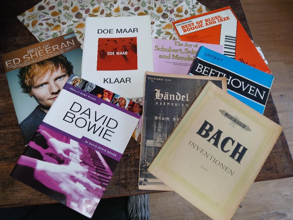 Blad muziek, Ophalen, Zo goed als nieuw, Artiest of Componist, Piano