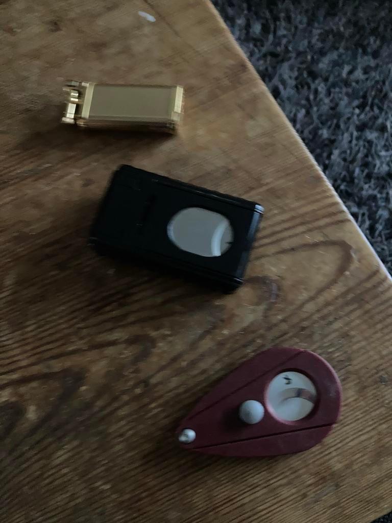 Twee sigarenknippers en 2 aanstekers, Verzamelen, Ophalen, Nieuw, Overige typen