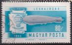 Hongarije 1952 Luchtballon Zeppelin, Verzenden, Gestempeld, Vliegtuigen