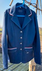 Wedstrijdjasje van QHP maat 38 blauw, Dieren en Toebehoren, Paardrijkleding, Ophalen of Verzenden, Zo goed als nieuw, Dressuur