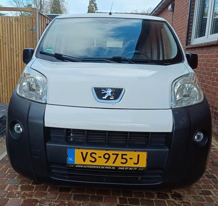Peugeot Bipper 1.4 HDI 2010, Auto's, Bestelauto's, Particulier, ABS, Peugeot, Diesel, Handgeschakeld, Geïmporteerd, Wit, Zwart