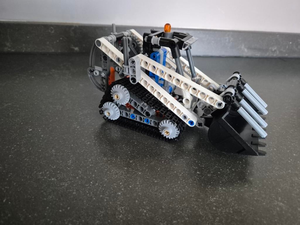 Lego Technic 42032 Compact Tracked Loader met boekjes, Ophalen of Verzenden, Gebruikt